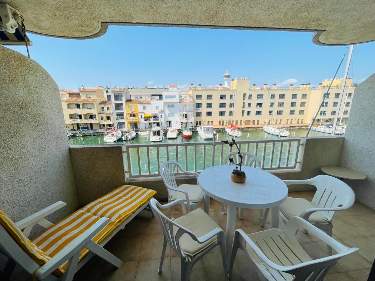 Port Royal B1 2-2 - Apartamento Con Vistas Al Canal - Cerca Playa Эмпуриабрава Экстерьер фото